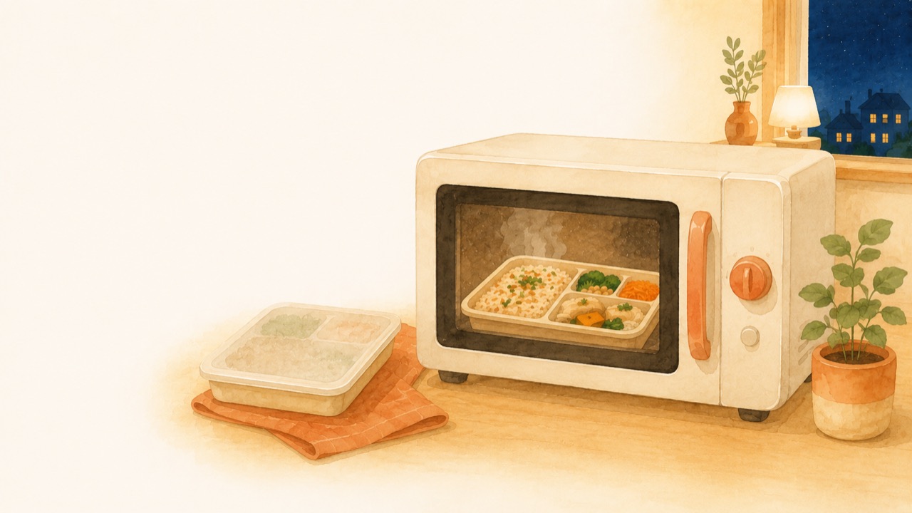 noshの温め方｜電子レンジのワット数と時間の目安