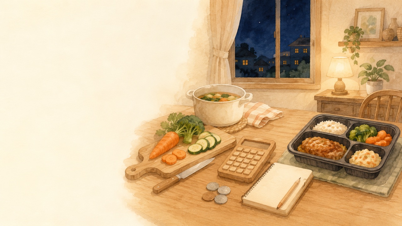 宅配食は高い?自炊とのコスト・時間を共働き目線で比較